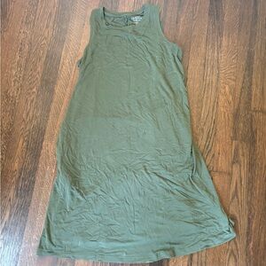 Time & tru green dress